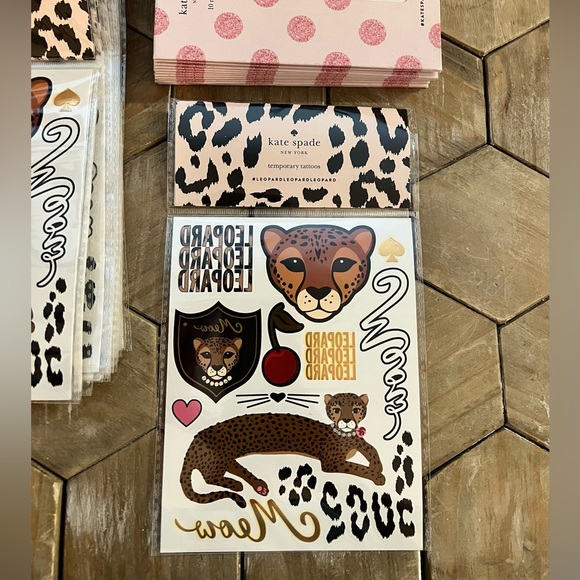 NEW! Kate Spade Bundle, Tattoos/28 pkgs & 12 Nail Decal pkgs - Picture 3 of 6